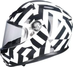 AGV K6 SECRET Integralhelm -Macna Store agv k6 secret integralhelm schwarz weiss xl 131057swxl 1 1