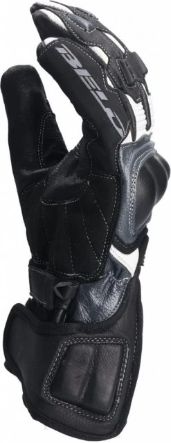 BELO BLACK HOLE Handschuh -Macna Store belo black hole handschuh schwarz grau weiss xxl 601025swxxl 3 2