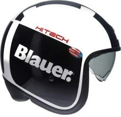 BLAUER PILOT 1.1 G GRAPHIC Jethelm -Macna Store blauer pilot 1 1 g graphic jethelm glossy weiss schwarz xs 183003wsxs 3 1