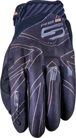 FIVE RS3 EVO GRAPHICS UNION JACK Handschuh -Macna Store five rs3 evo graphics union jack handschuh schwarz gold xxl 608108sgxxl 4