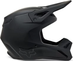 FOX V1 SOLID 22 MX-Helm -Macna Store fox v1 solid 22 mx helm matt schwarz xs 136108msxs 3