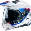 HJC C80 BULT Klapphelm -Macna Store hjc c80 bult klapphelm weiss blau rot mc21sf s 119255wbs 4