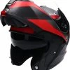 HJC C91 TALY Klapphelm -Macna Store hjc c91 taly klapphelm matt schwarz rot mc1sf s 119257srs 3