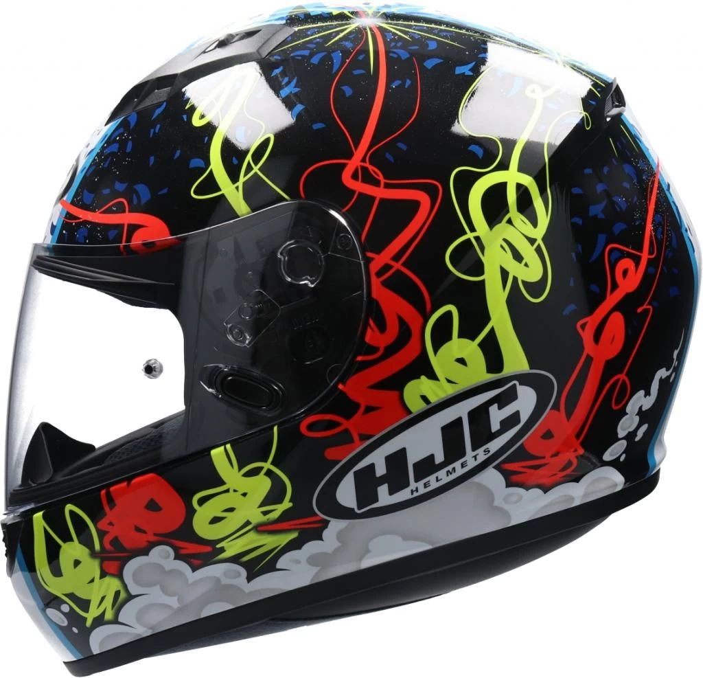 HJC CS-15 NAVARRO 9 MC2 Integralhelm 4 HJC CS-15 NAVARRO 9 MC2 Integralhelm – Bild 2