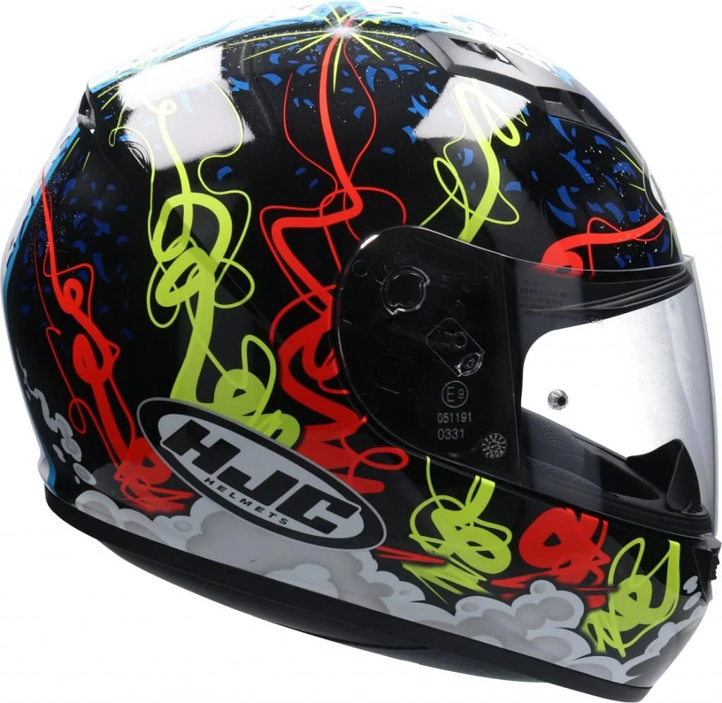 HJC CS-15 NAVARRO 9 MC2 Integralhelm 5 HJC CS-15 NAVARRO 9 MC2 Integralhelm – Bild 3