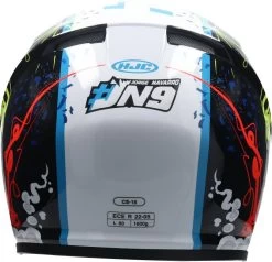 HJC CS-15 NAVARRO 9 MC2 Integralhelm 9 HJC CS-15 NAVARRO 9 MC2 Integralhelm -Macna Store hjc cs 15 navaaro 9 mc2 integralhelm schwarz xxl 119249swxxl 3 1