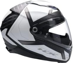 HJC F70 DEVER Integralhelm -Macna Store hjc f70 dever integralhelm matt schwarz weiss mc5sf xl 119243swxl 2 1