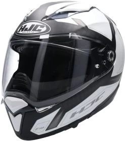 HJC F70 DEVER Integralhelm -Macna Store hjc f70 dever integralhelm matt schwarz weiss mc5sf xl 119243swxl 5