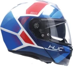 HJC I90 HOLLEN Klapphelm -Macna Store hjc i90 hollen klapphelm blau rot weiss mc21 s 119214brs 3 7