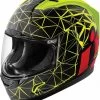 ICON ALLIANCE CRYSMATIC INTEGRALHELM -Macna Store icon alliance crysmatic integralhelm gelb schwarz xl 116010gsxl