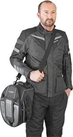 KAPPA RA311-RA311R Tanklock Tankrucksack -Macna Store kappa ra311 ra311r tanklock tankrucksack schwarz 16 liter 900741sw 3 4