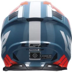 LS2 MX436 PIONEER EVO EVOLVE Helm -Macna Store ls2 mx436 pioneer evo evolve helm weiss cobalt blau xl 132034wbxl 2 3