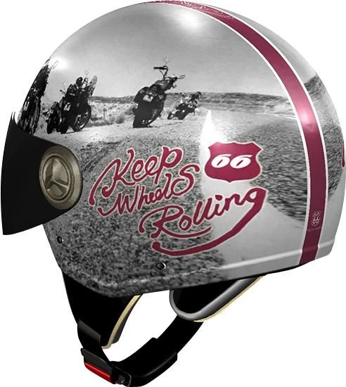 ROUTE 66 VINTAGE II KEEP ROLLING Jethelm 6 ROUTE 66 VINTAGE II KEEP ROLLING Jethelm – Bild 4
