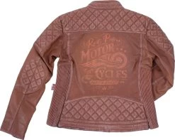 RUSTY PISTONS SEELEY Cafe´London Damenlederjacke -Macna Store rusty pistons seeley cafe london damenlederjacke beige braun xxl 242024bexxl 1 2