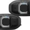 SENA SF2 DOPPEL Sprechanlage + HD-Lautsprecher V03 -Macna Store sena sf2 doppel sprechanlage hd lautsprecher schwarz 801006sw