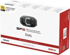 SENA SF2 DOPPEL Sprechanlage + HD-Lautsprecher V03 -Macna Store sena sf2 doppel sprechanlage hd lautsprecher v03 schwarz 801006sw 2