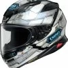 SHOEI NXR2 FORTRESS Integralhelm 2 SHOEI NXR2 FORTRESS Integralhelm -Macna Store shoei nxr2 fortress integralhelm weiss silber tc 6 xl 121125srxl