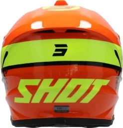 SHOT FURIOUS ROLL KID Kinderhelm -Macna Store shot furious roll kid helm glanz orange neongelb s 49 50cm 105127ogs 3