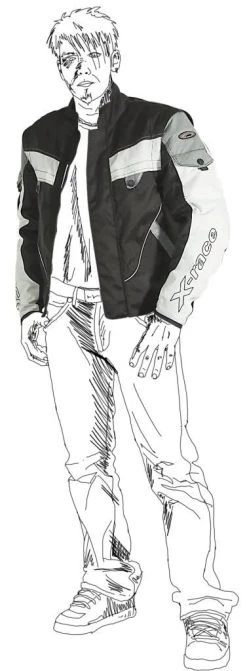 SPIDER TOXIC TEXTILJACKE -Macna Store spider toxic jacke schwarz weiss silber xxl 209027swxxl 1 2